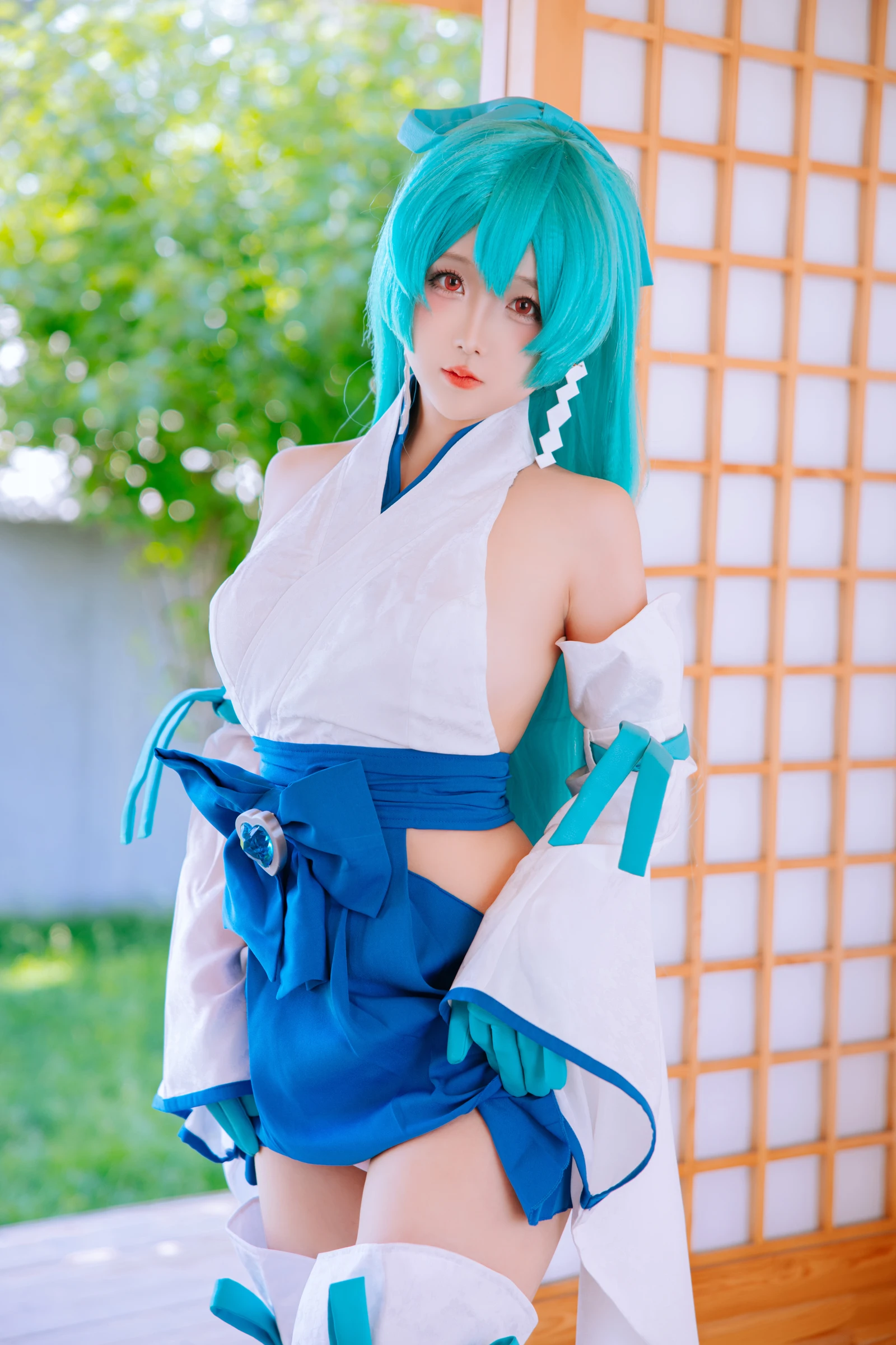 水神小夜美女动漫博主性感Cosplay写真日奈娇