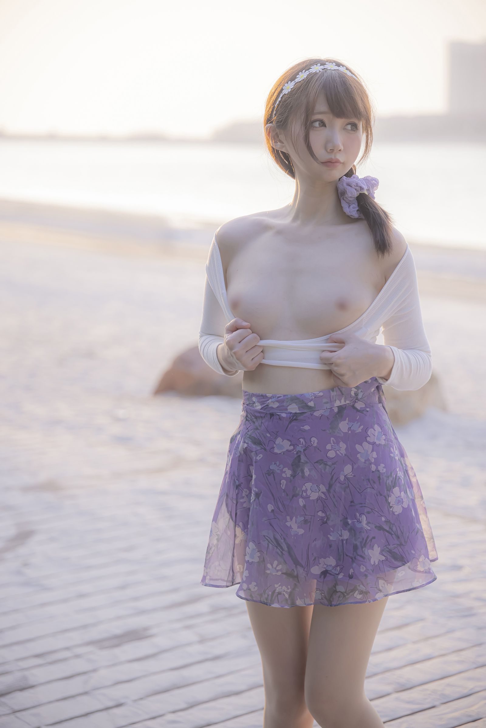 海へ旅行に行こうか性感沙滩美女动漫博主性感Cosplay写真性感比基尼NAGISA魔物喵