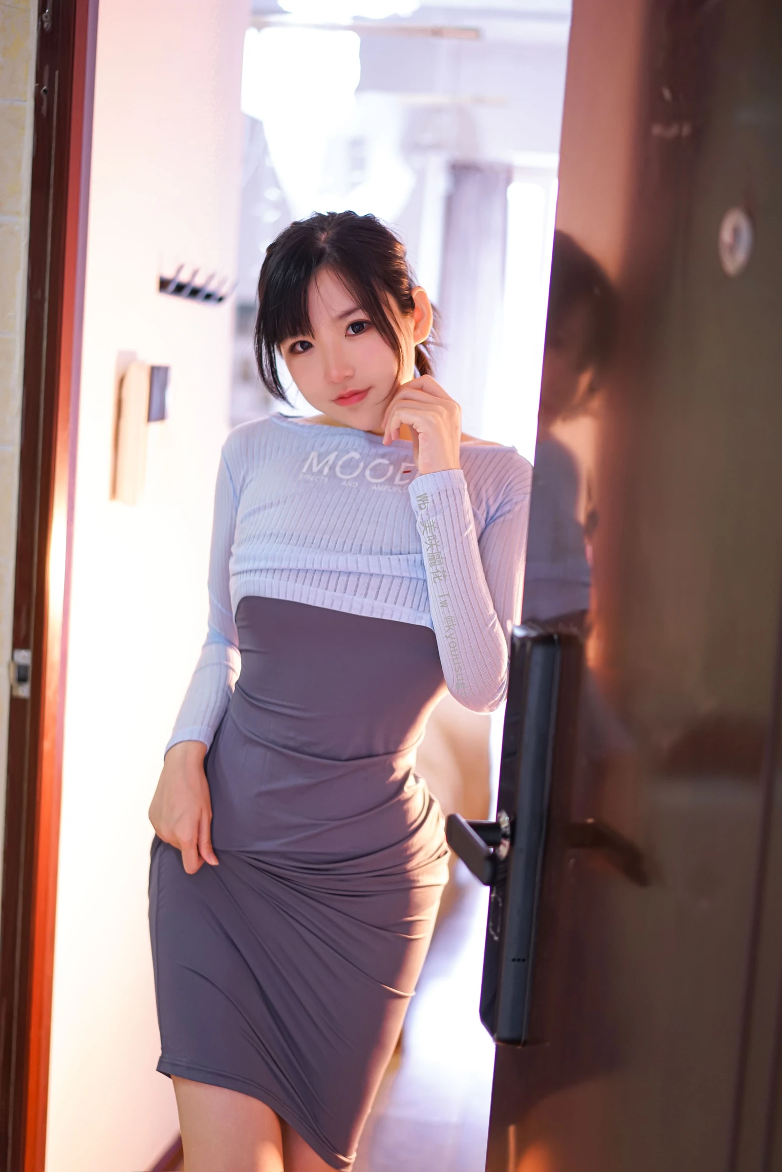 吉他妹妹美女动漫博主性感Cosplay写真美咲麗花