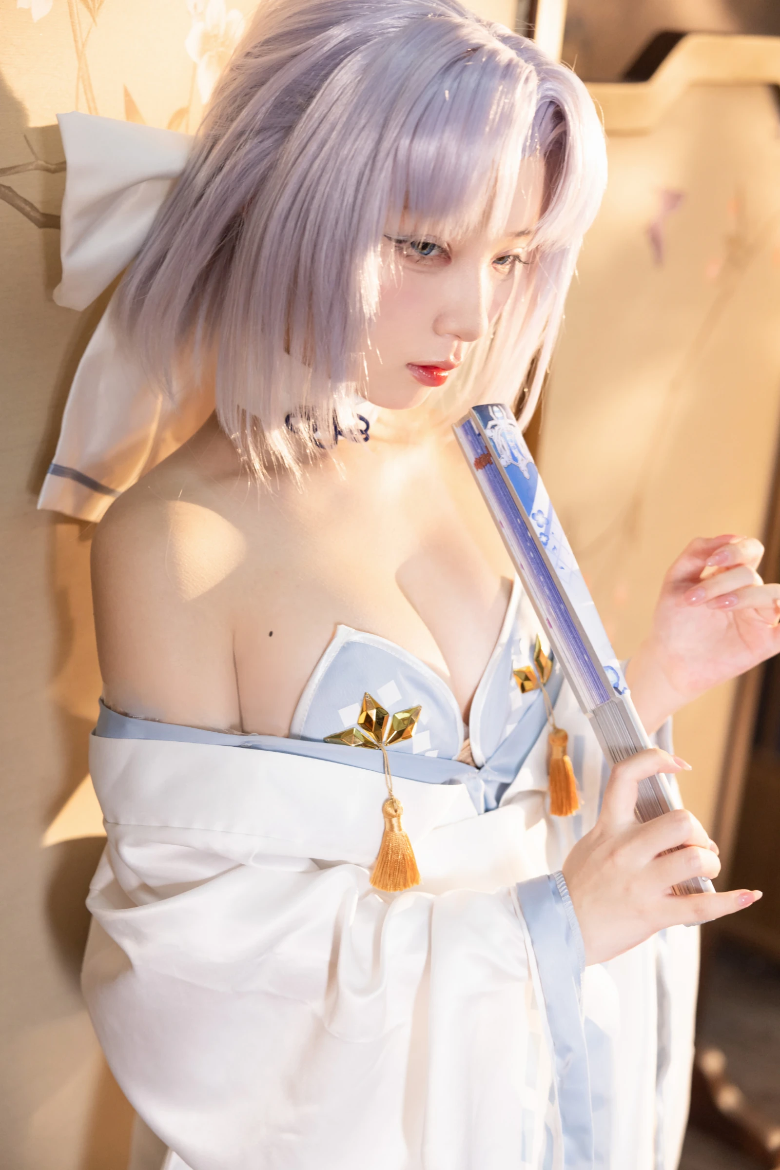 闪乱神乐雪泉修美女动漫博主性感Cosplay写真花铃